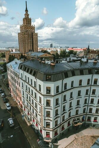Внешний вид отеля Hanza Hotel
