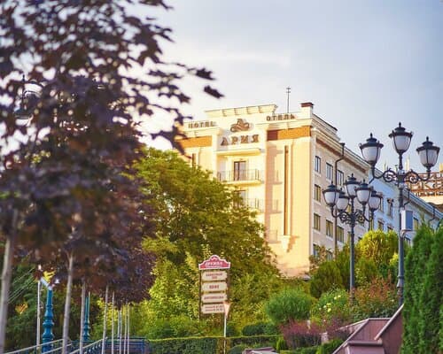 Внешний вид отеля Ария