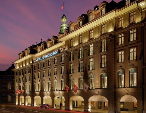 Внешний вид отеля Schweizerhof Bern & SPA