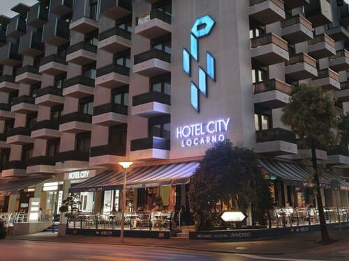 Внешний вид отеля Hotel City Locarno, Design & Hospitality