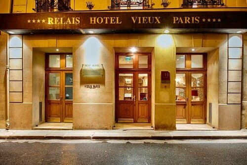 Внешний вид отеля Relais Hotel Du Vieux Paris