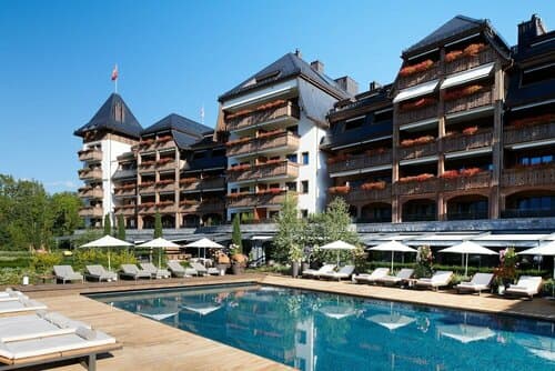Внешний вид отеля The Alpina Gstaad